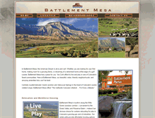 Tablet Screenshot of battlementmesa.com